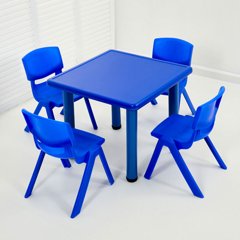 Plastic Square Table For Four