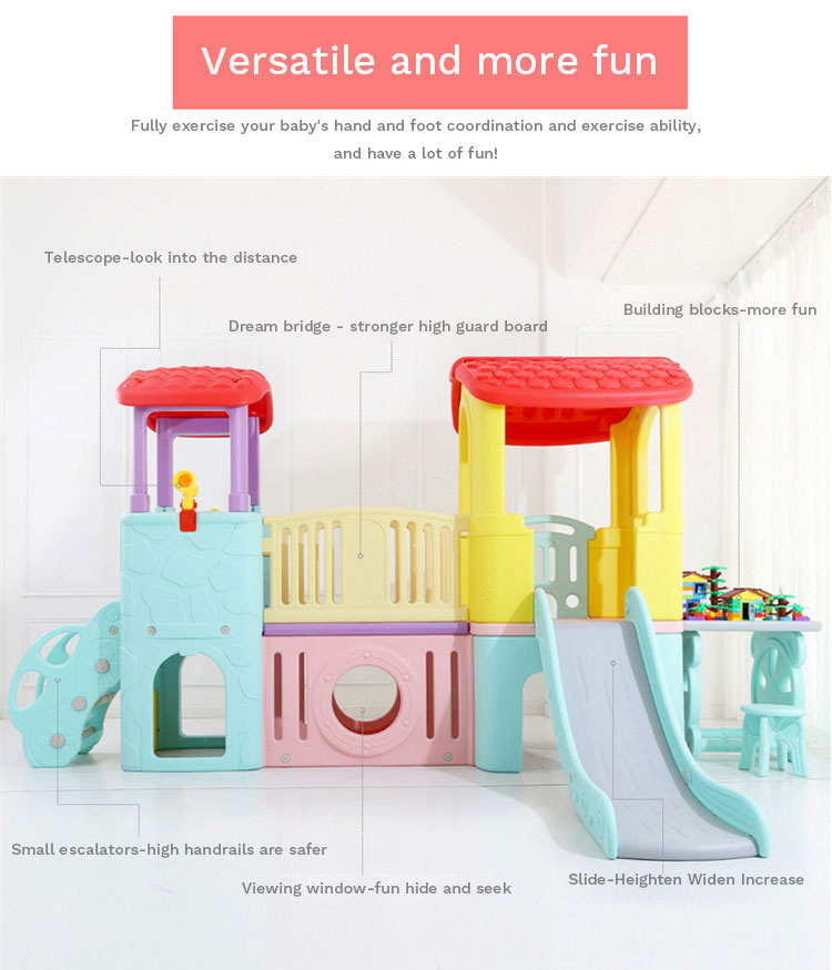 Castal Play House With Slide