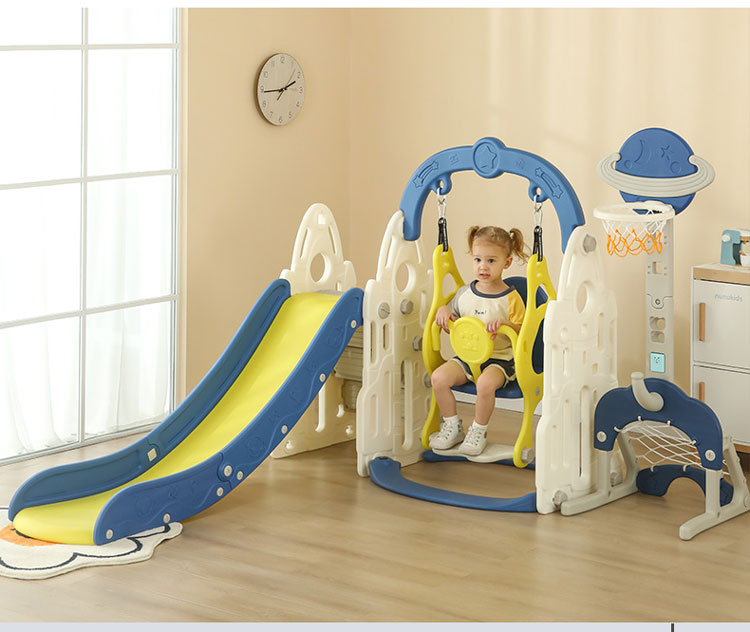 Rocket slide and swing 6 in 1